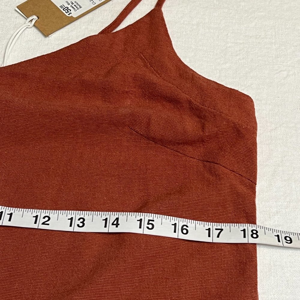 Rhythm Rust Mini Dress - Picture 7 of 10